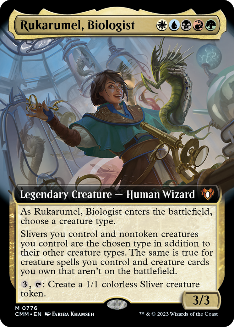 Rukarumel, Biologist (CMM-776) - Commander Masters: (Extended Art)
