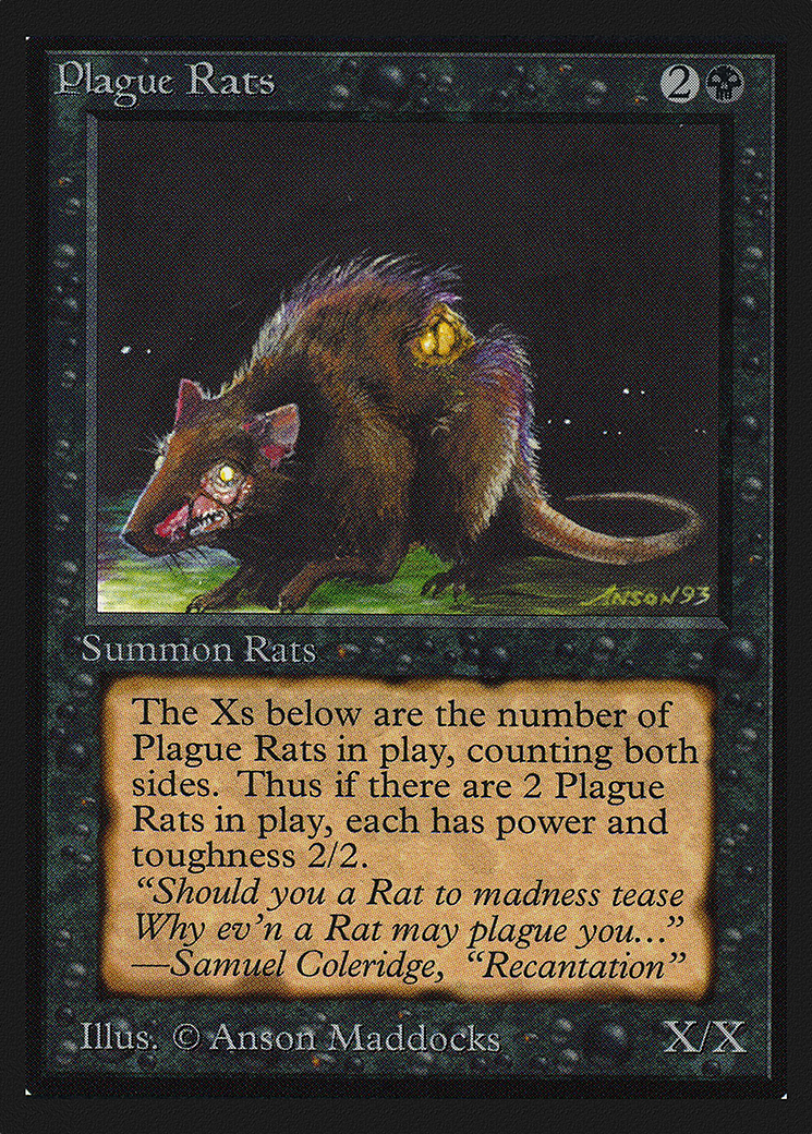 Plague Rats (IED-122) - Intl. Collectors' Edition
