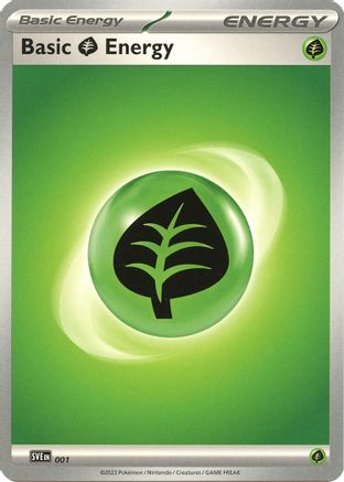 Basic Grass Energy 001 - SV01 Scarlet & Violet Base Set