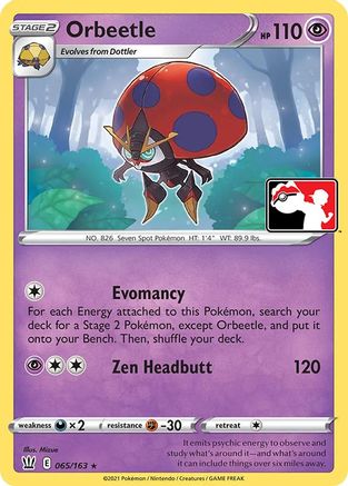 Orbeetle 065 - Prize Pack Series Cards