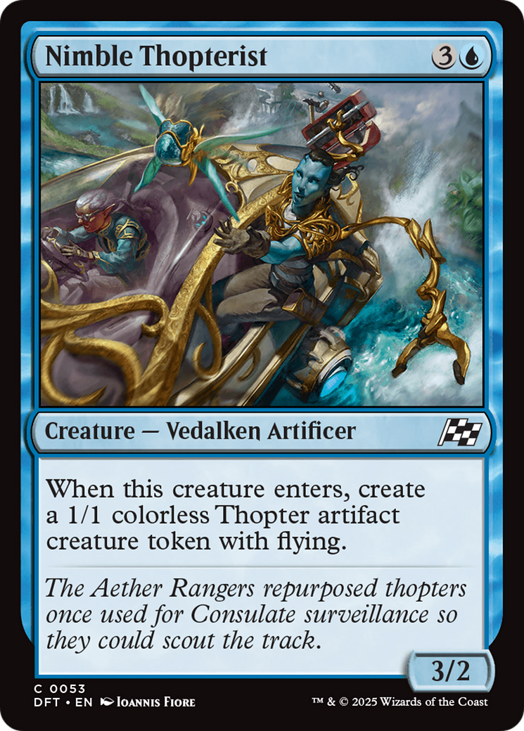 Nimble Thopterist (DFT-053) - Aetherdrift Foil