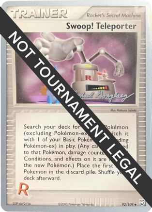 Swoop! Teleporter 2005 (Michael Gonzalez) 092 - World Championship Decks