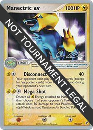 Manectric ex 2006 (Jason Klaczynski) 101 - World Championship Decks