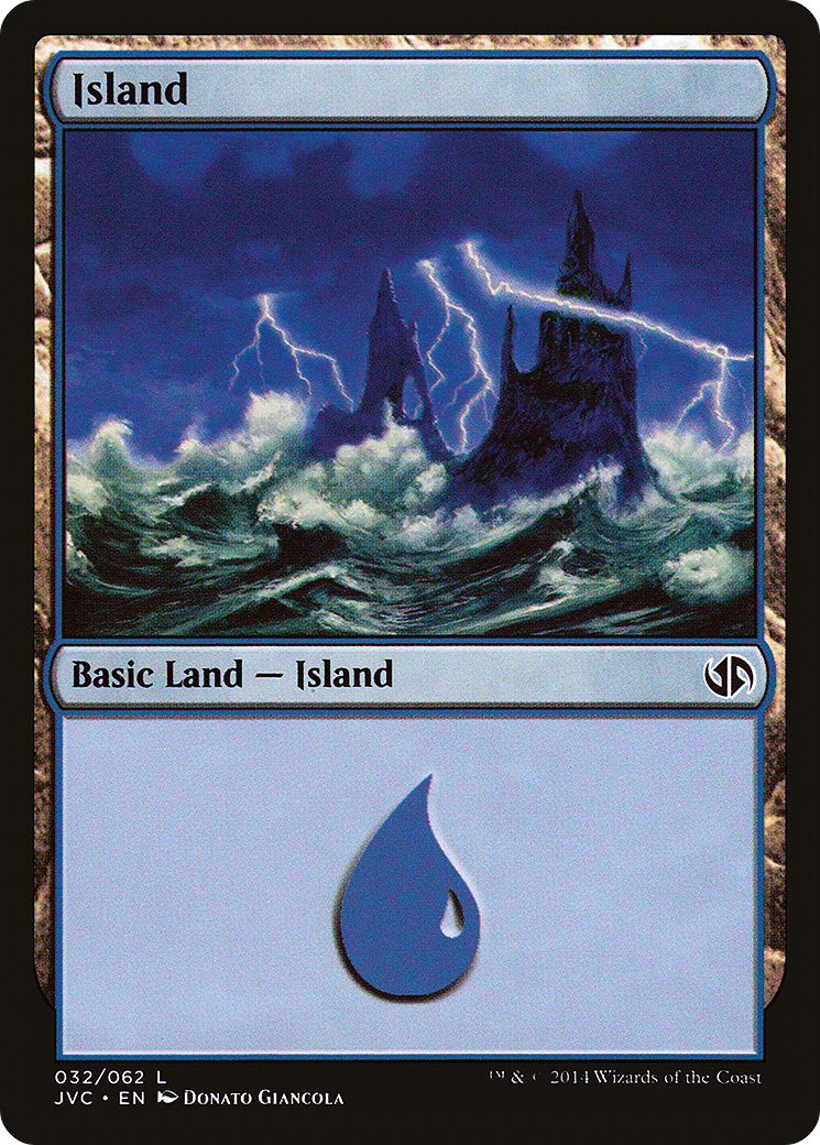 Island (DD3-032) - Duel Decks Anthology: Jace vs. Chandra
