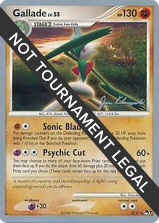 Gallade  (Jason Klaczynski) 002 - World Championship Decks