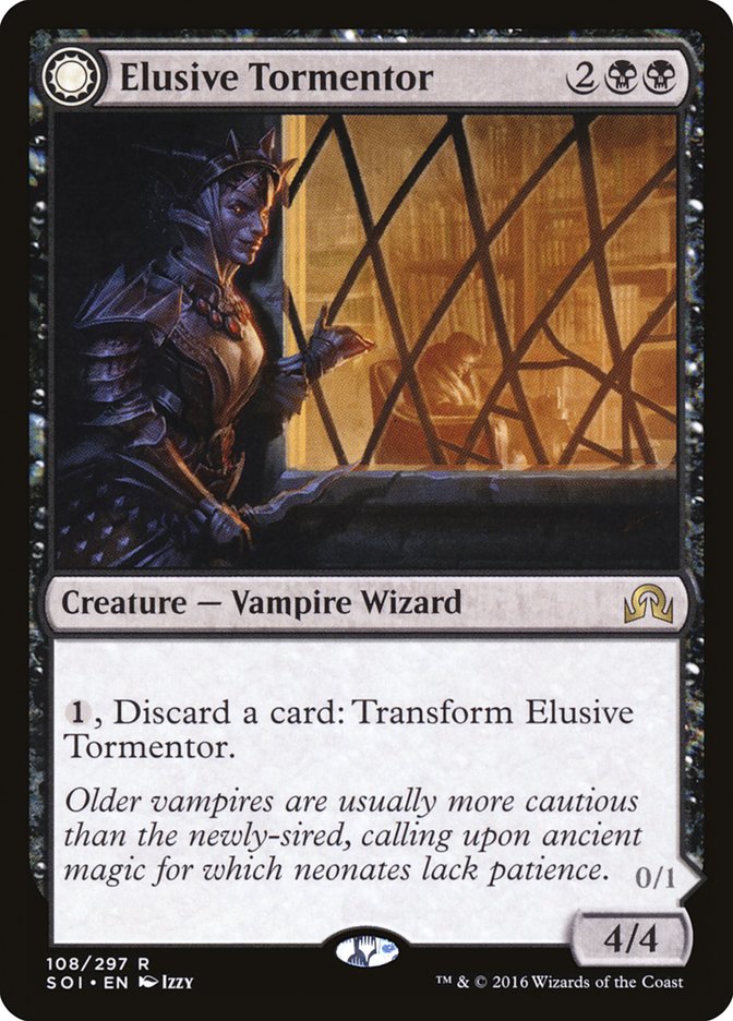 Elusive Tormentor // Insidious Mist (SOI-108) - Shadows over Innistrad: (Double Faced Transform)