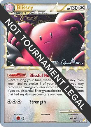 Blissey 2011 (Ross Cawthon) 106 - World Championship Decks