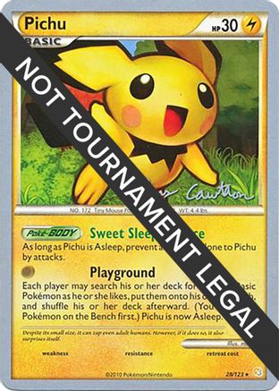 Pichu 2011 (Ross Cawthon) 028 - World Championship Decks