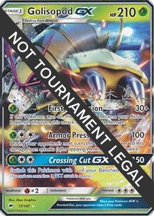 Golisopod GX 017 - World Championship Decks