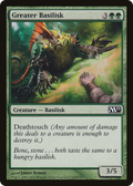 Greater Basilisk (M11-180) - Magic 2011 Foil