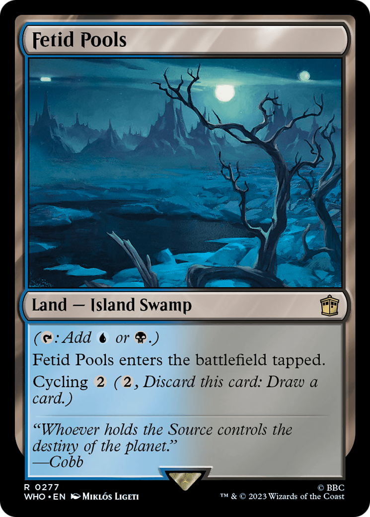 Fetid Pools (WHO-277) - Doctor Who Foil