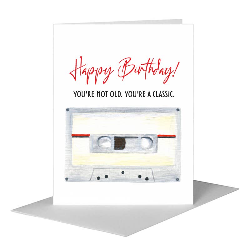Cassette Tape, Greeting Card (#8653A)