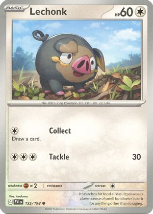 Lechonk 155/198 - SV01 Scarlet & Violet Base Set