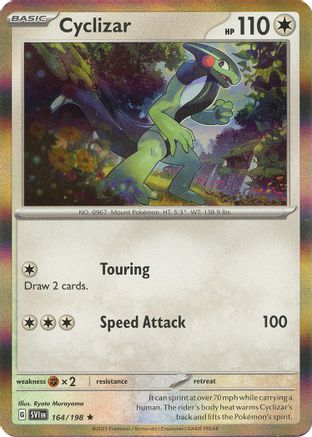 Cyclizar 164/198 - SV01 Scarlet & Violet Base Set Reverse Holofoil