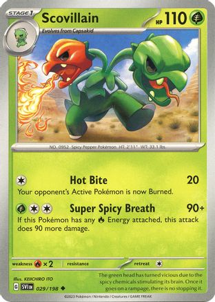Scovillain 029/198 - SV01 Scarlet & Violet Base Set