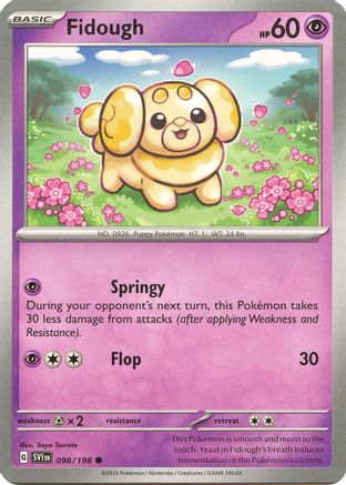 Fidough 098/198 - SV01 Scarlet & Violet Base Set