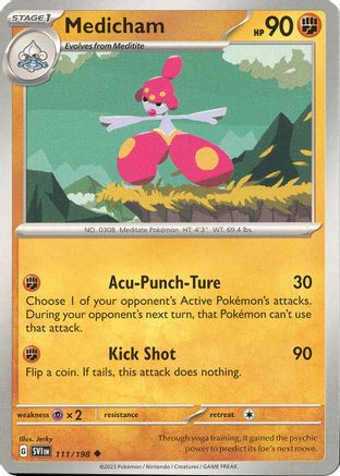 Medicham 111/198 - SV01 Scarlet & Violet Base Set