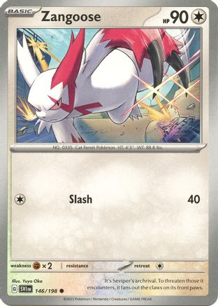 Zangoose 146/198 - SV01 Scarlet & Violet Base Set