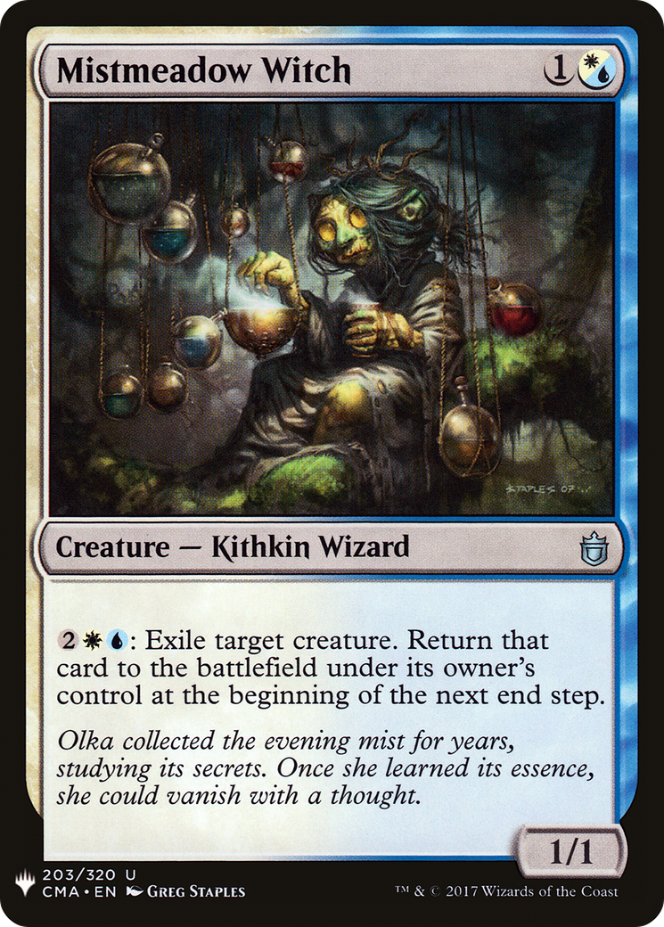 Mistmeadow Witch (LIST-CMA-203) - The List