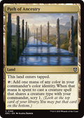 Path of Ancestry (DRC-166) - Commander: Aetherdrift