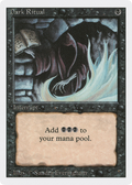 Dark Ritual (3ED-099) - Revised Edition