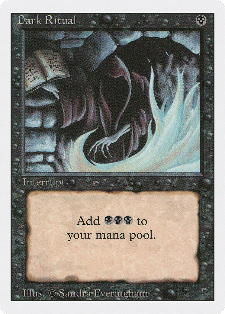 Dark Ritual (3ED-099) - Revised Edition