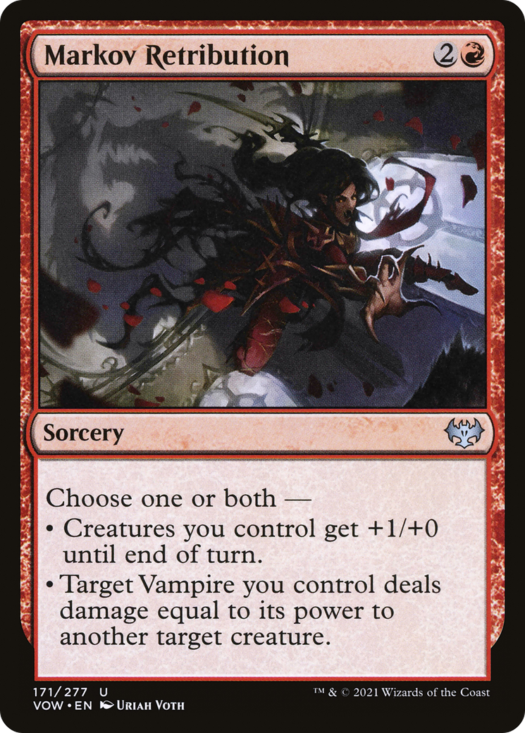 Markov Retribution (VOW-171) - Innistrad: Crimson Vow