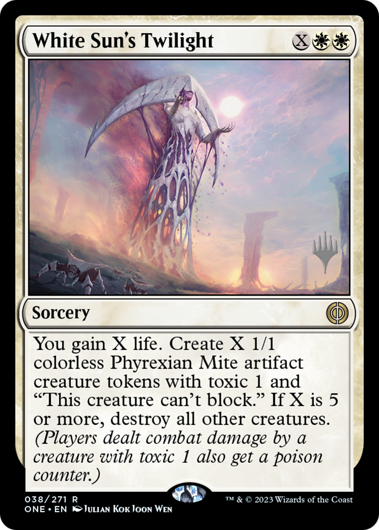 White Sun's Twilight (PPONE-38P) - Phyrexia: All Will Be One Promos