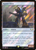 Reaver Titan (40K-163★) - Warhammer 40,000 Commander Foil