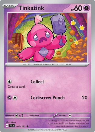 Tinkatink 100/193 - SV02 Paldea Evolved