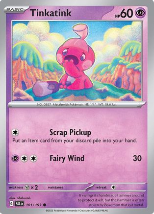 Tinkatink 101/193 - SV02 Paldea Evolved Reverse Holofoil