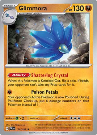 Glimmora 126/193 - SV02 Paldea Evolved Reverse Holofoil