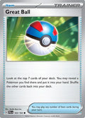 Great Ball 183/193 - SV02 Paldea Evolved Reverse Holofoil