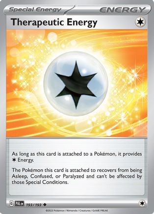 Therapeutic Energy 193/193 - SV02 Paldea Evolved