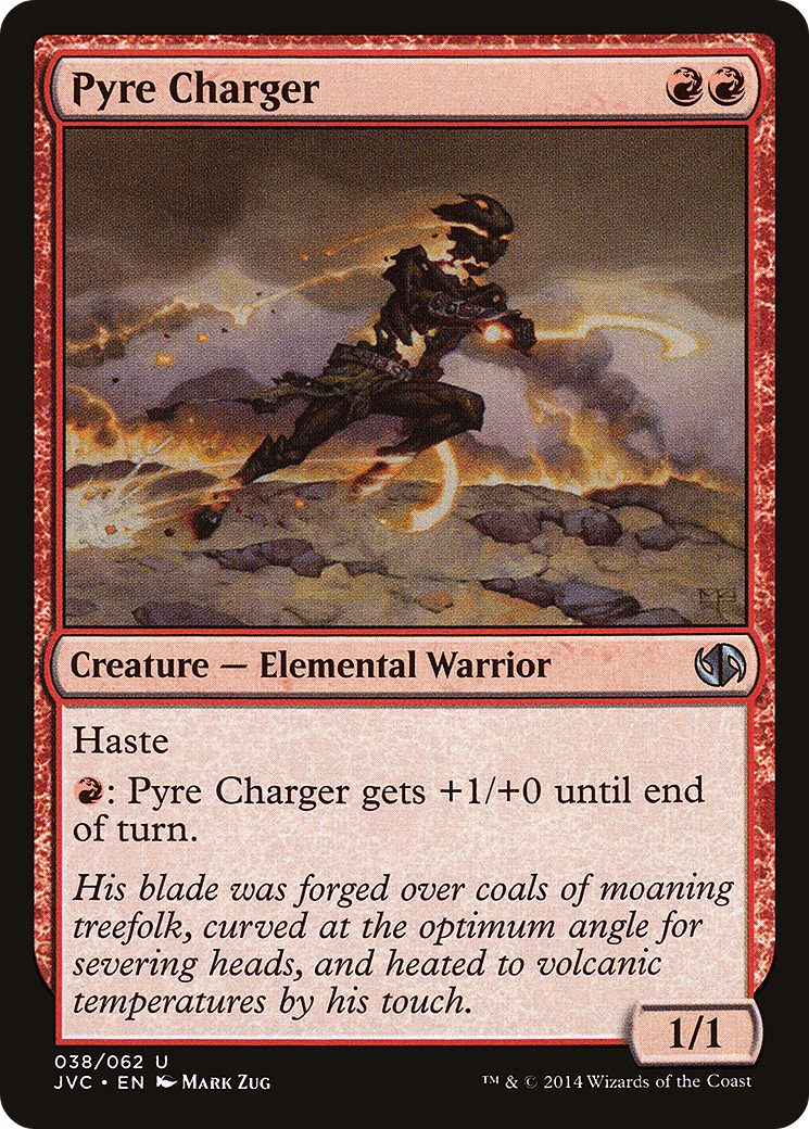 Pyre Charger (DD3-038) - Duel Decks Anthology: Jace vs. Chandra