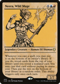 Neera, Wild Mage (CLB-434) - Commander Legends: Battle for Baldur's Gate: (Showcase)