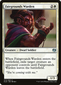 Fairgrounds Warden (KLD-013) - Kaladesh Foil