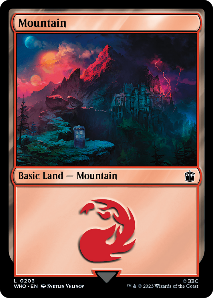 Mountain (WHO-203) - Doctor Who Foil