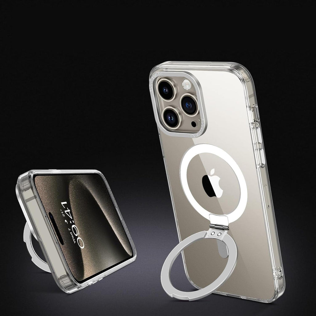 iPhone 15 Pro Max Clear Kickstand Case with MagSafe | Venture Series