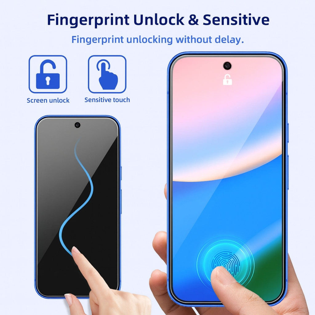 Google Pixel 10 Pro Screen Protector - Ultra-Strong Tempered Glass (2-Pack) | ZeroDamage