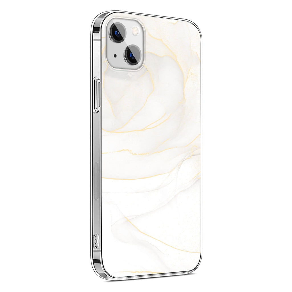 White Marble Series Case - iPhone 13 & iPhone 14