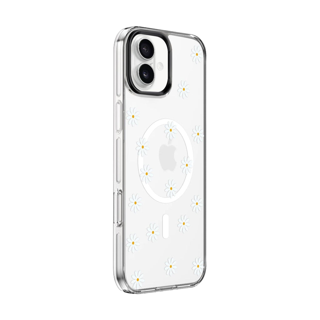 iPhone 16 Plus Floral Design Case with Swappable Back - Wireless Charging | Inspire Series