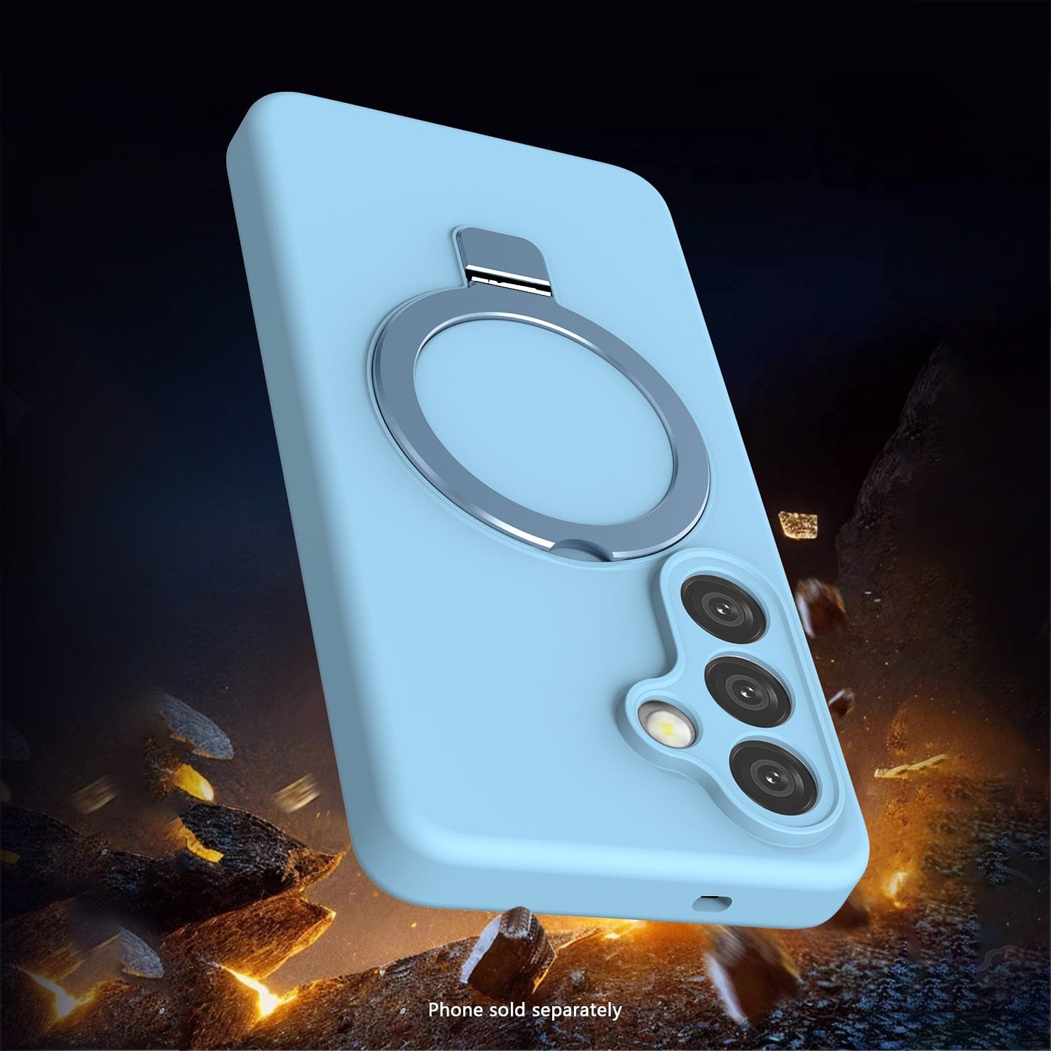 Samsung Galaxy S26+ Case - Smooth Silicone, Kickstand | Venture Series