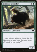 Grizzled Outrider (KHM-173) - Kaldheim