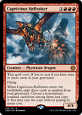 Capricious Hellraiser (PPONE-125) - Phyrexia: All Will Be One Promos Foil