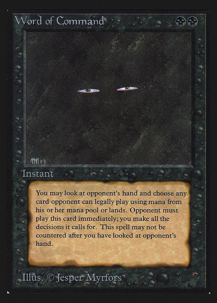 Word of Command (IED-137) - Intl. Collectors' Edition