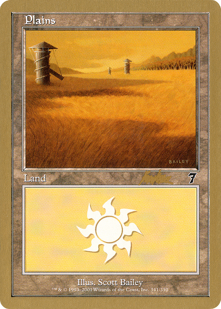 Plains (WCD-BK341) - World Championship Decks 2002