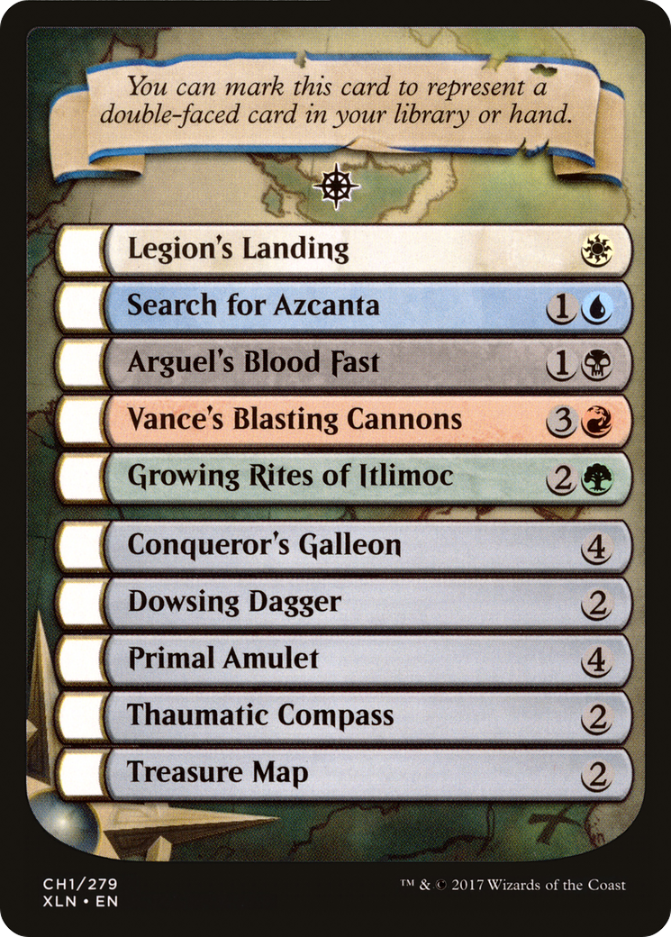 Ixalan Checklist (XLN-CH1) - Ixalan Tokens