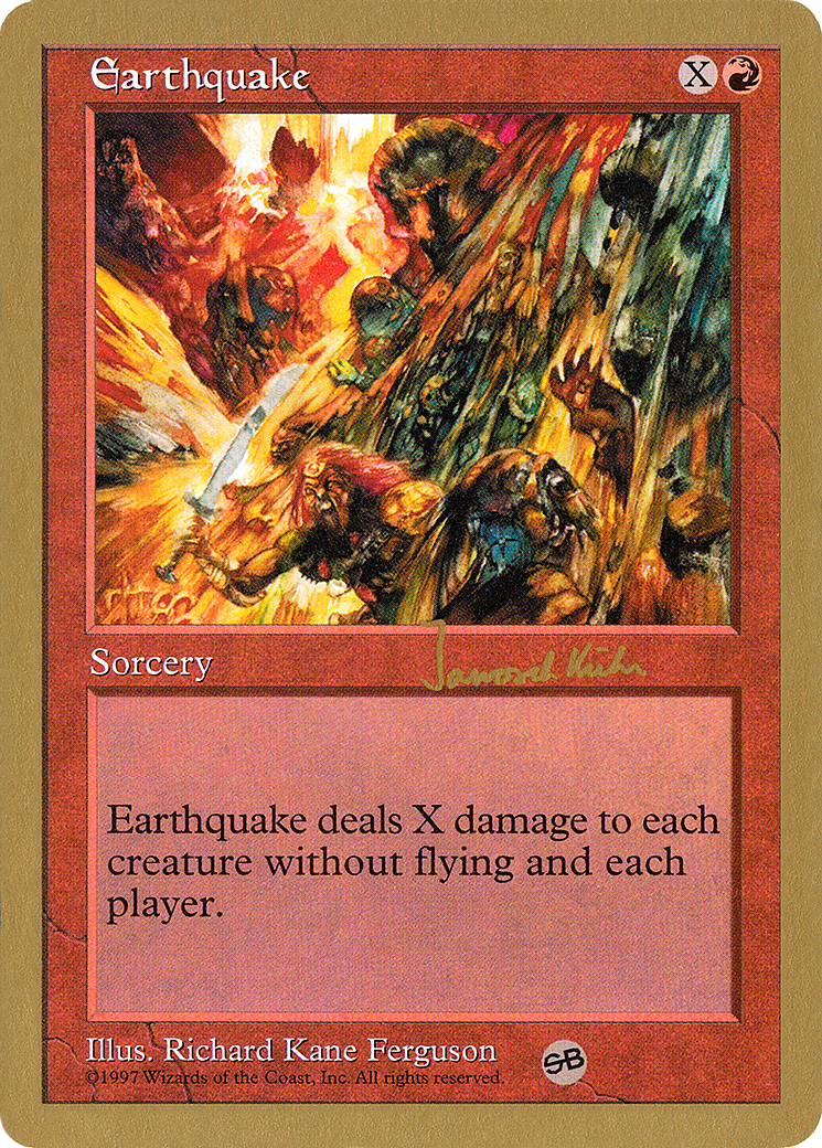Earthquake (WCD-) - World Championship Decks 1997