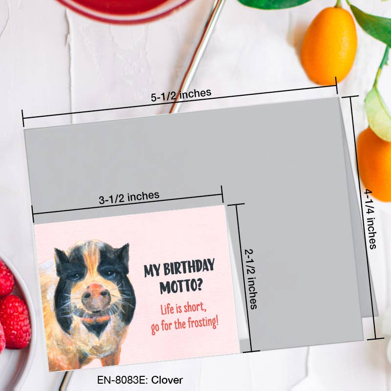 Clover, Greeting Card (#8083E)